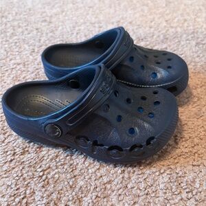 Crocs Toddler Baya Classic Clog - Navy Blue